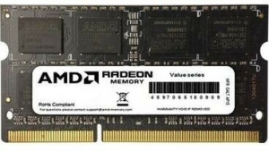  DDR3 4Gb 1600MHz AMD R534G1601S1S-UG RTL PC3-12800 CL11 SO-DIMM 204-pin 1.5