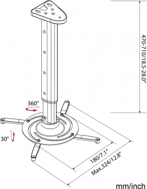    Cactus CS-VM-PR05L-BK  .10      