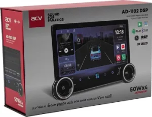  ACV AD-1102 DSP 2DIN 4x50 6000Mb DSP Android 13 11.5 WiFi 4G (43273)
