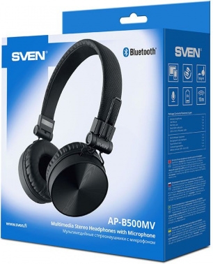    SVEN AP-B500MV / BLACK  (Bluetooth)