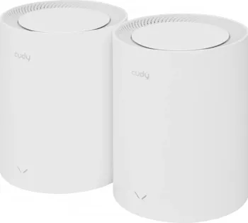 Mesh  Cudy M1800 (M1800 2-PACK) AX1800 10/100/1000BASE-TX/Wi-Fi  (.:2)