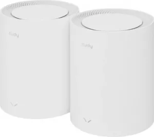  Mesh  Cudy M1800 (M1800 2-PACK) AX1800 10/100/1000BASE-TX/Wi-Fi  (.:2)