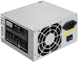   600W ExeGate CP600 (ATX, PC, 8cm fan, 24pin, 4+4pin, PCI-E, 3xSATA, 2xIDE,  220V 