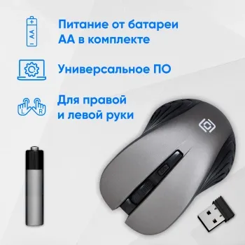  Oklick 545MW /  (1600dpi)  USB (4but)