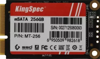  SSD Kingspec mSATA 256Gb MT-256 MT Series mSATA