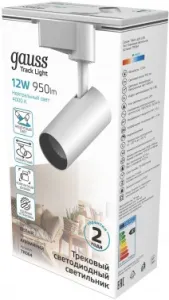  GAUSS   12W 950lm 4000K 180-220V IP20 55*190  LED 1/40 TR064