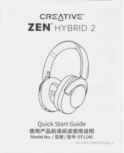   Creative Zen Hybrid 2 1.2   bluetooth  (51EF1140AA00