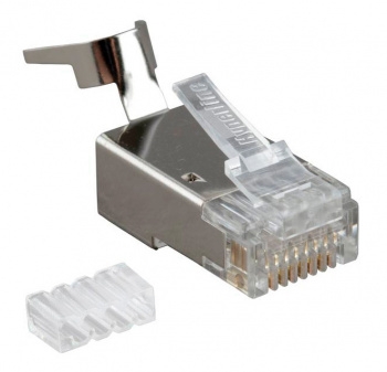  RJ45 8P8C .6 FTP PLUG-8P8C-UV-C6-TW-SH-10 . . (. 10 ) Hyperline 49340