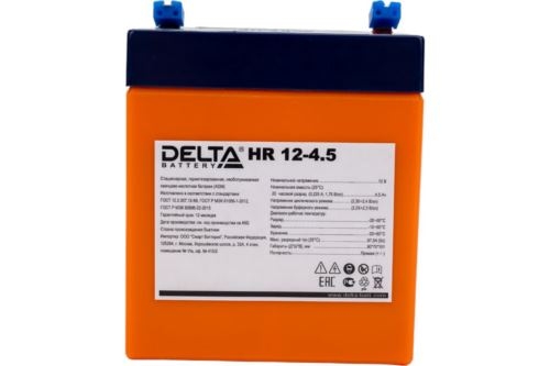   DELTA BATTERY HR 12-4.5