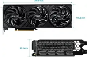  Palit PCI-E 5.0 RTX5060Ti INFINITY 3 OC NVIDIA GeForce RTX 5060TI 16Gb 128bit GDDR7 2407/
