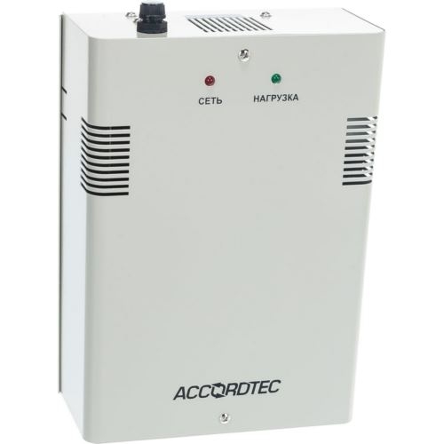 Источник бесперебойного питания AT-02335 AccordTec ББП-30 исп.1 Блок ИБП для ТСБ DC 12В 3А под АКБ 7