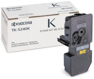 - Kyocera TK-5240K (1T02R70NL0)   P5026cdn/P5026cdw, M5526cdn/M5526cdw 4000 