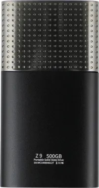  SSD External Netac 500Gb Z9 <NT01Z9-500G-32BK> (USB3.2, up to 550/480MBs, 9047.511.5mm,