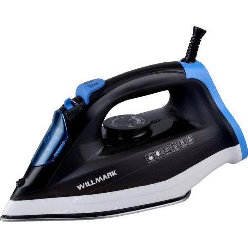 Утюг WILLMARK SI-2405CA (2400Вт, кер. под., 320мл, анти-накипь, анти-кап.,очист.,ав/откл., пар удар)
