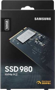  SSD Samsung 500Gb (PCI-E NVMe) 980 M.2 (R3100/W2600MB/s) (MZ-V8V500BW)