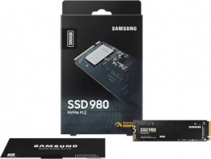  SSD Samsung 500Gb (PCI-E NVMe) 980 M.2 (R3100/W2600MB/s) (MZ-V8V500BW)