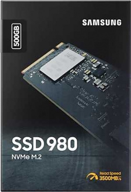  SSD Samsung 500Gb (PCI-E NVMe) 980 M.2 (R3100/W2600MB/s) (MZ-V8V500BW)