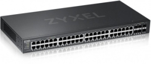  L2  Zyxel NebulaFlex Pro GS2210-50, rack 19, 44xGE, 4 - (SFP/RJ-45), 
