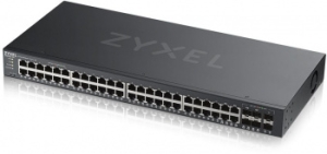  L2  Zyxel NebulaFlex Pro GS2210-50, rack 19, 44xGE, 4 - (SFP/RJ-45), 
