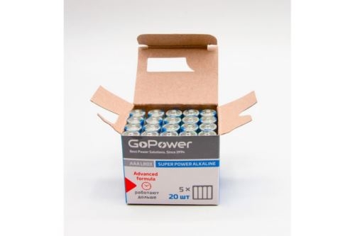  GoPower LR03 AAA Alkaline 1.5V (20 )