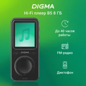  Hi-Fi Flash Digma B5 8Gb /1.77/FM/microSD