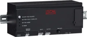    Powercom DRU 850VA/510W, DIN Rail, 230V, RS-232, 2 year warranty (11