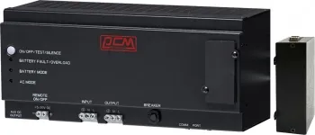    Powercom DRU 850VA/510W, DIN Rail, 230V, RS-232, 2 year warranty (11