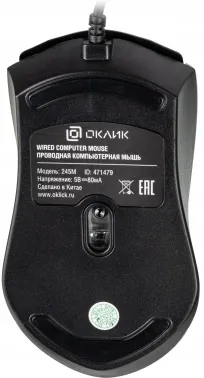  Oklick 245M   (1000dpi) USB (3but)