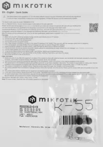  MikroTik RB5009UG+S+IN 7*1Gbit RJ45, 1*2.5Gbit RJ45, 1*10Gbit SFP+