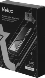  SSD Netac USB-C 2Tb NT01ZX10-002T-32BK ZX10 2.5 