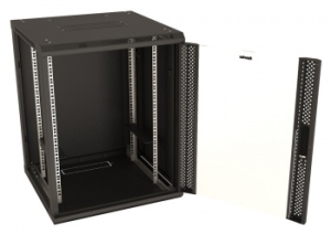   Hyperline (TWB-FC-1566-GP-RAL9004)  15U 600x600 .. 60 
