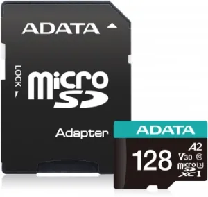   MICRO SDXC 128GB W/AD. AUSDX128GUI3V30SA2-RA1 ADATA