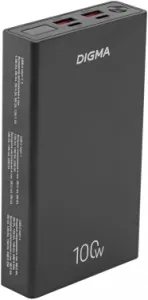   Digma DGPD100WA 20000mAh QC3.0/PD3.0 100W 5A 2xUSB-A/2xUSB-C  (DGPD20A10