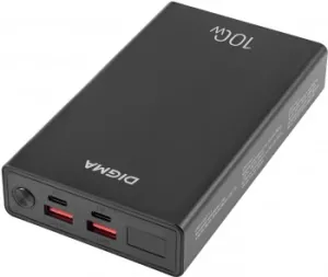   Digma DGPD100WA 20000mAh QC3.0/PD3.0 100W 5A 2xUSB-A/2xUSB-C  (DGPD20A10
