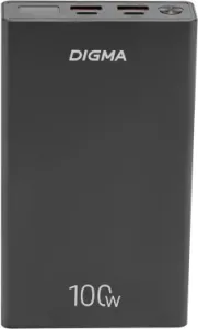   Digma DGPD100WA 20000mAh QC3.0/PD3.0 100W 5A 2xUSB-A/2xUSB-C  (DGPD20A10