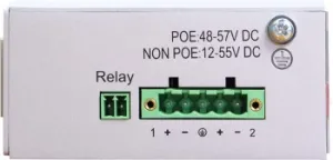  ORIGO Unmanaged Industrial Switch 8x1000Base-T, 2x1000Base-X SFP, Surge 4KV, -40 to 75C