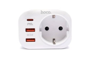    Hoco NS3, 2xUSB-A; Type-C, 3, 
