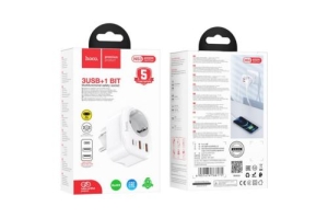    Hoco NS3, 2xUSB-A; Type-C, 3, 