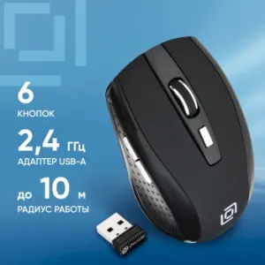  Oklick 455MW   (1600dpi)  USB (5but)