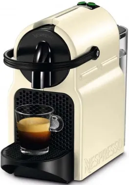 Кофемашина капсульная Delonghi Nespresso EN80.CW бежевый/черный, исп. кофе - капсулы, 0.7 л, 1260 Вт